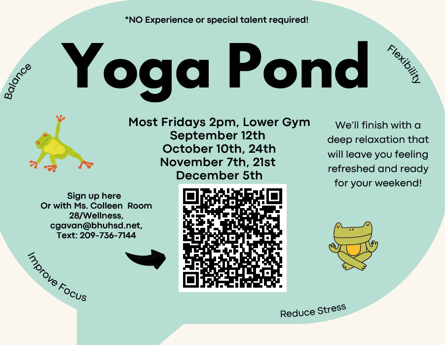 Yoga Pond  promo image courtesy of Ms. Gavan