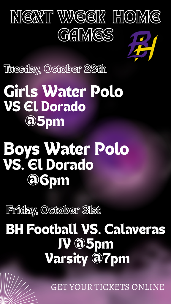 Next Weeks Home Games promo image courtesy of Leadership