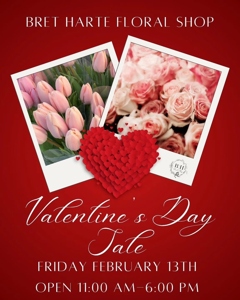 Floral Shop Valentines Day Sale promo image