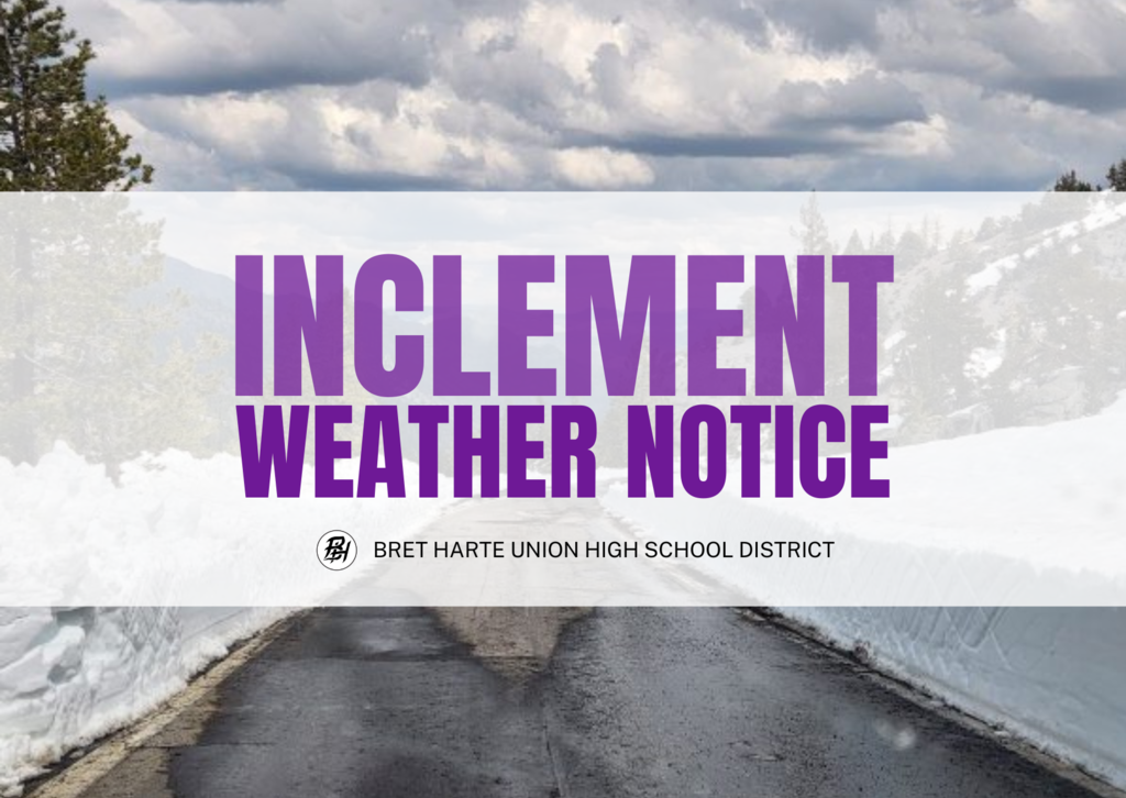 Inclement Weather Notice IMAGE