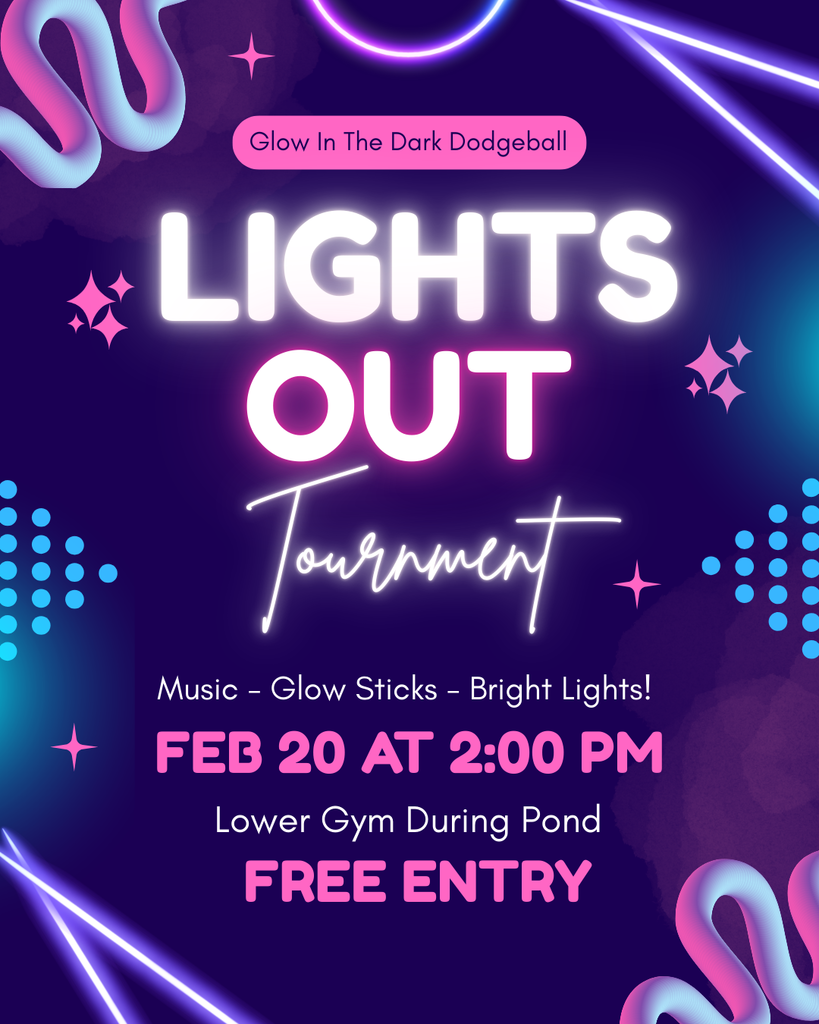 Leaderships Lights Out Dodgeball tournament promo image