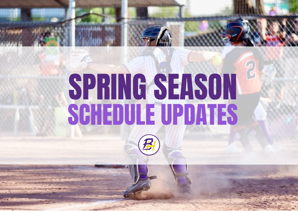 Spring Schedule Updates promo image