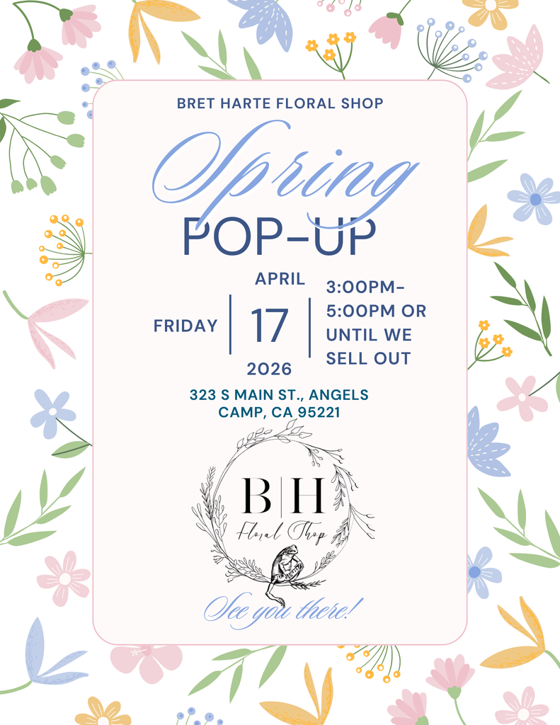 Floral shop pop-up sale promo image