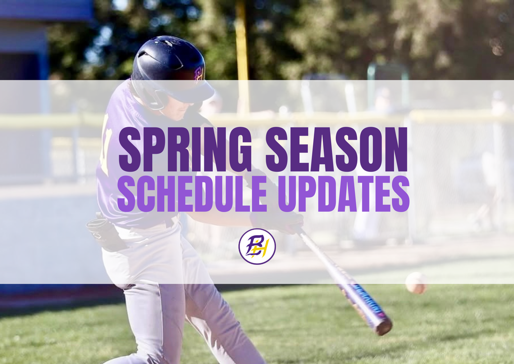 Spring Season Schedule Update promo image