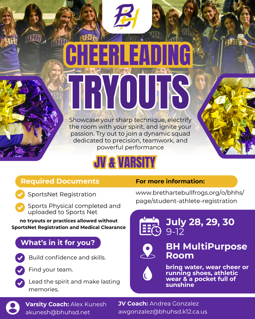 Cheerleading tryouts