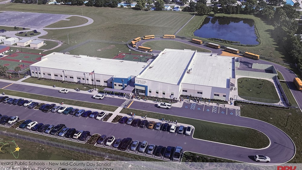 Site plan for Gardendale Day School 