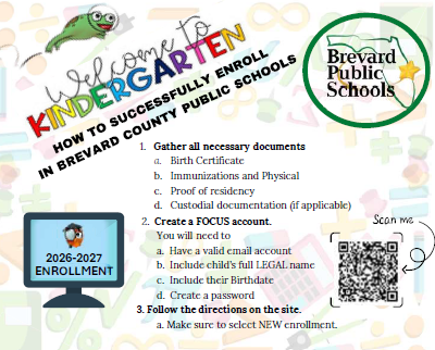 Kindergarten Reg info