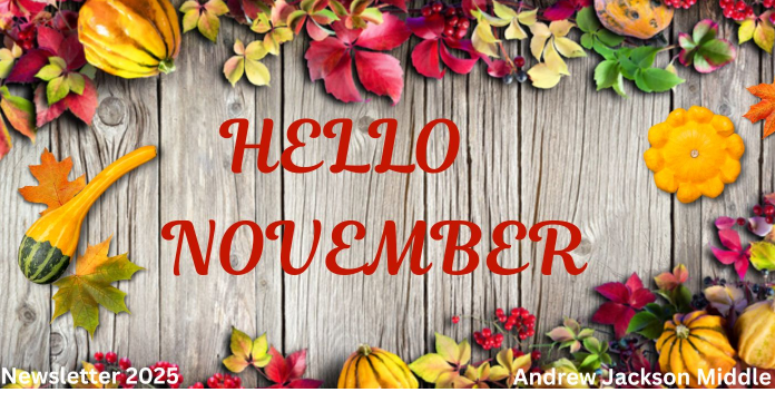 Cover picture for November 2025 Newsletter