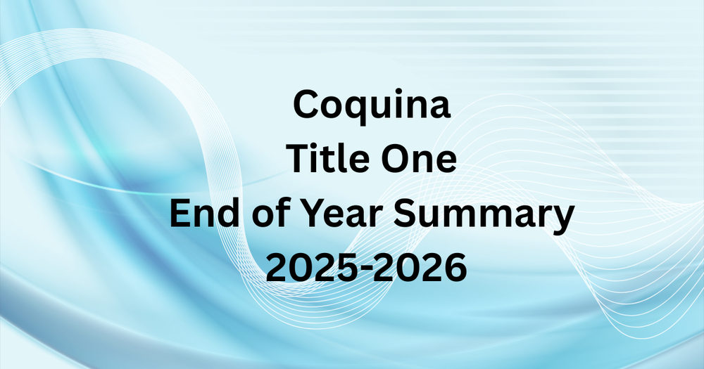Coquina EOY