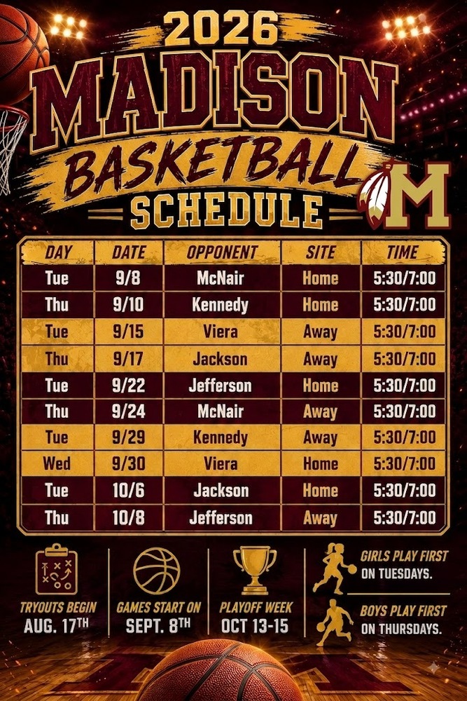 basketball Schedule