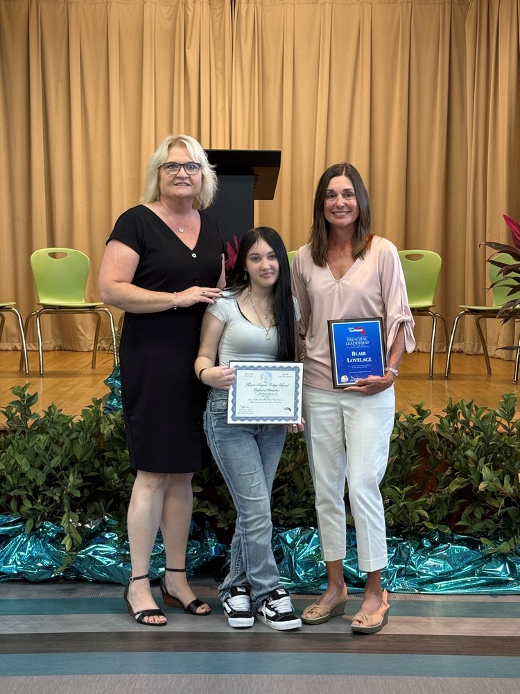 Brevard Public Schools Celebrates Former Coquina Elementary Principal Blair Lovelace for Statewide Leadership Recognition