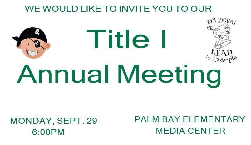 Title I Annual Meeting 09/29/2025