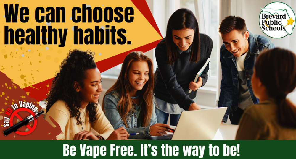 We can choose Healht habits be vape free its the way to be