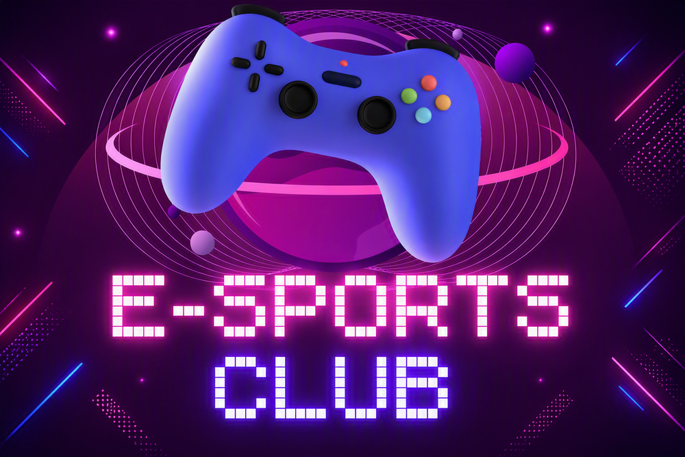 gaming controller icon for e-sports club