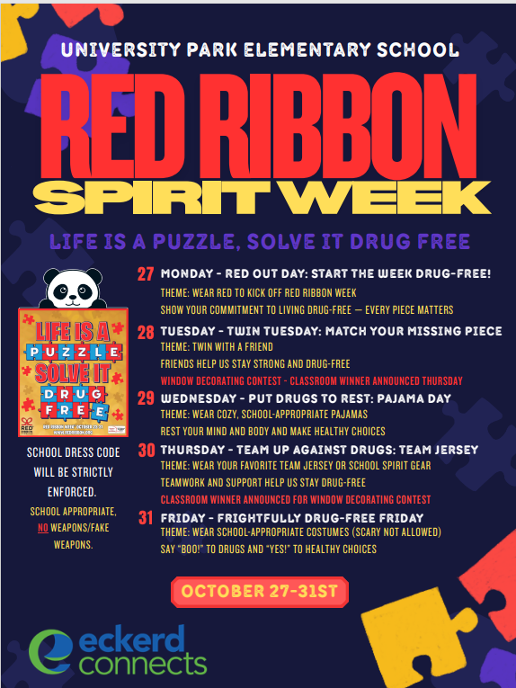 Red Ribbion Spirit Week