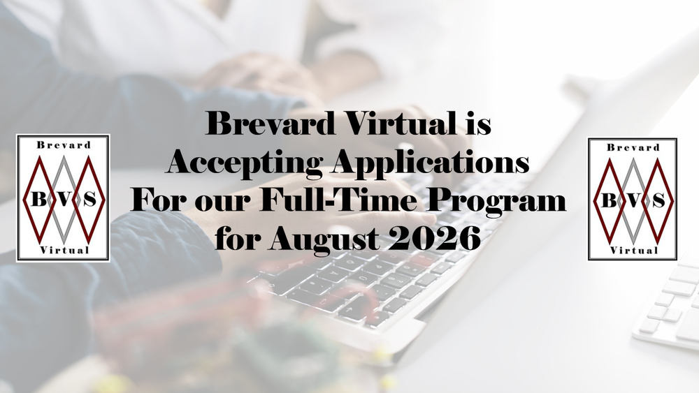 Brevard Virtual is Accepting Applications for Full Time Programs