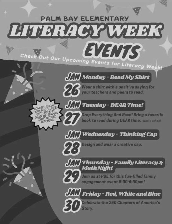 Literacy Week events