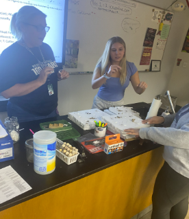 SCI-FI: An informative Environmental Science class taught by Mrs. Collins, here at Melbourne High. With a strong will to correct misinformation, Mrs. Collins spreads the accurate information instilled within students. In class, students learn the value of the environment, as well as the strength of their impact. Through group assignments, students build teamwork, and communication skills that can be useful in real time. This class helps students prepare for the future, even helping them to think of future educational opportunities. Mrs. Collins said “The environment is all around us, some students have a limited understanding.” This class helps further that understanding, of environmental topics. ENV SCI is helpful because, “they are a step above for job opportunities, and educational gains.” Some advice Mrs. Collins has for her students is to “appreciate the environment around us, get off your phones, and enjoy nature.” Photo by Princess Islam