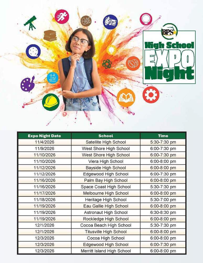 High School Expo night