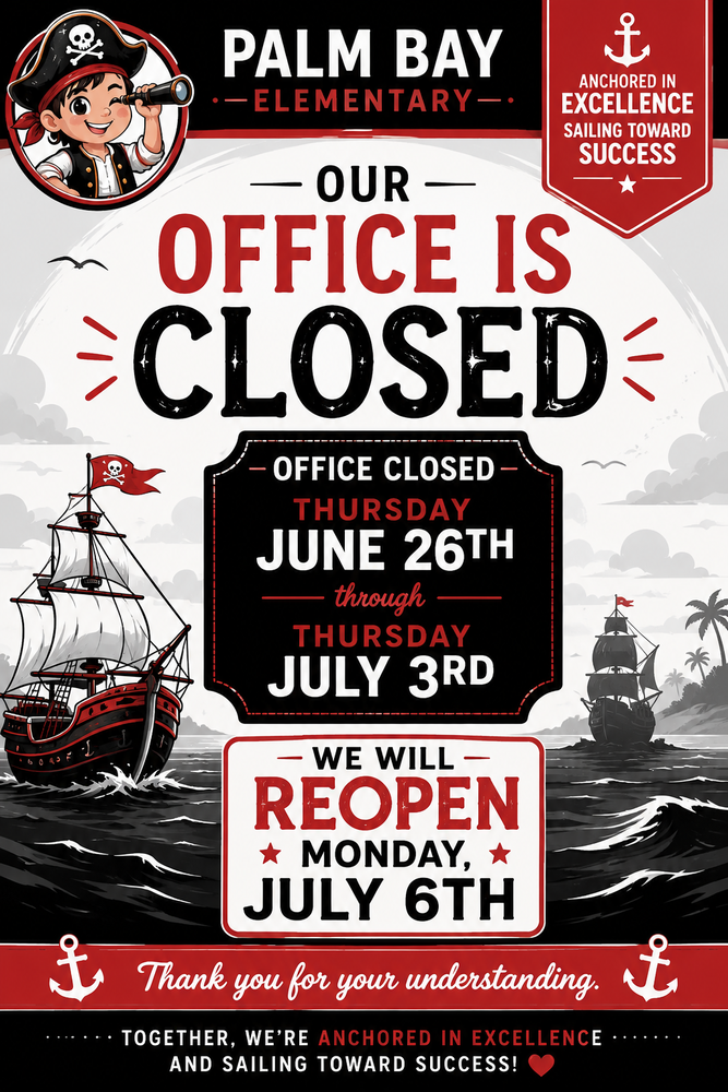 Office Closed  - June 26th to July 6th