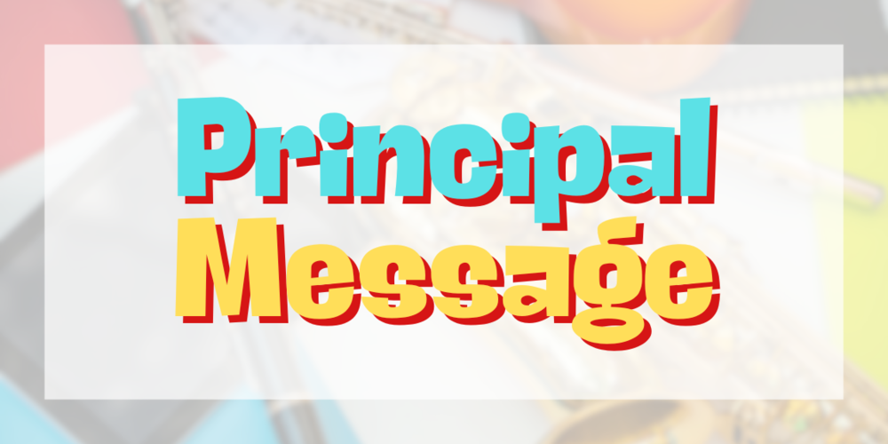 Principal Message