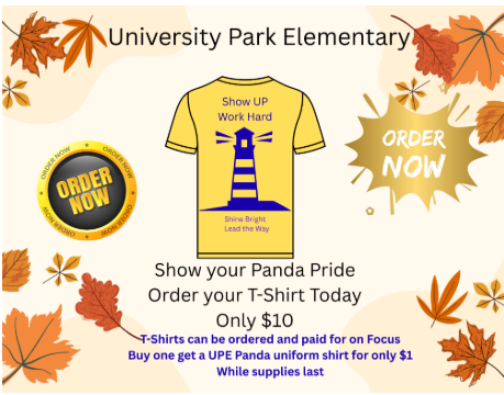 Panda Pride Student Shirt