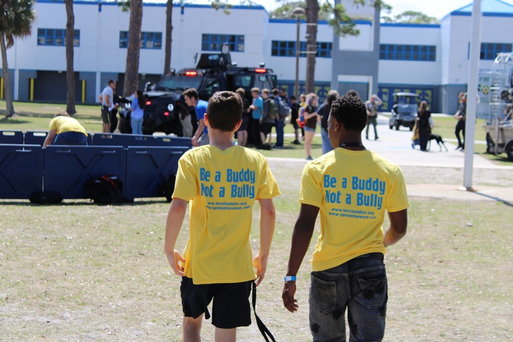 Best Buddies Celebrate First Responders at Titusville High School