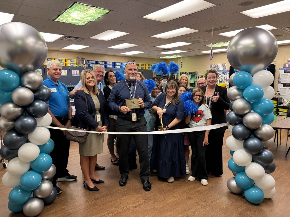 Ribbon cutting at Port Malabar