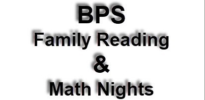 Family Reading and Math Nights