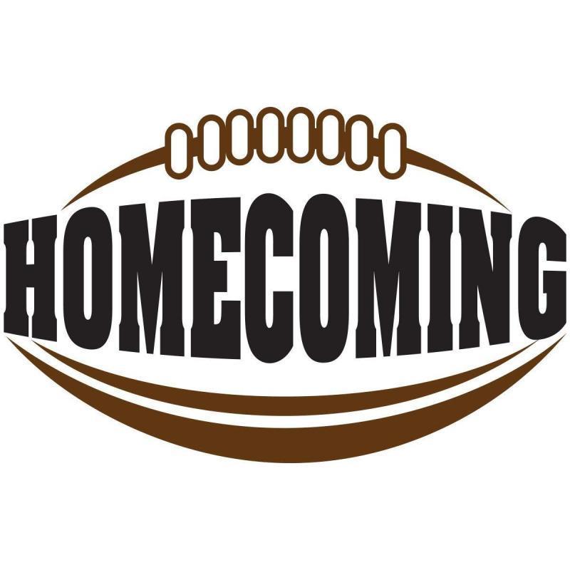 Football with words Homecoming