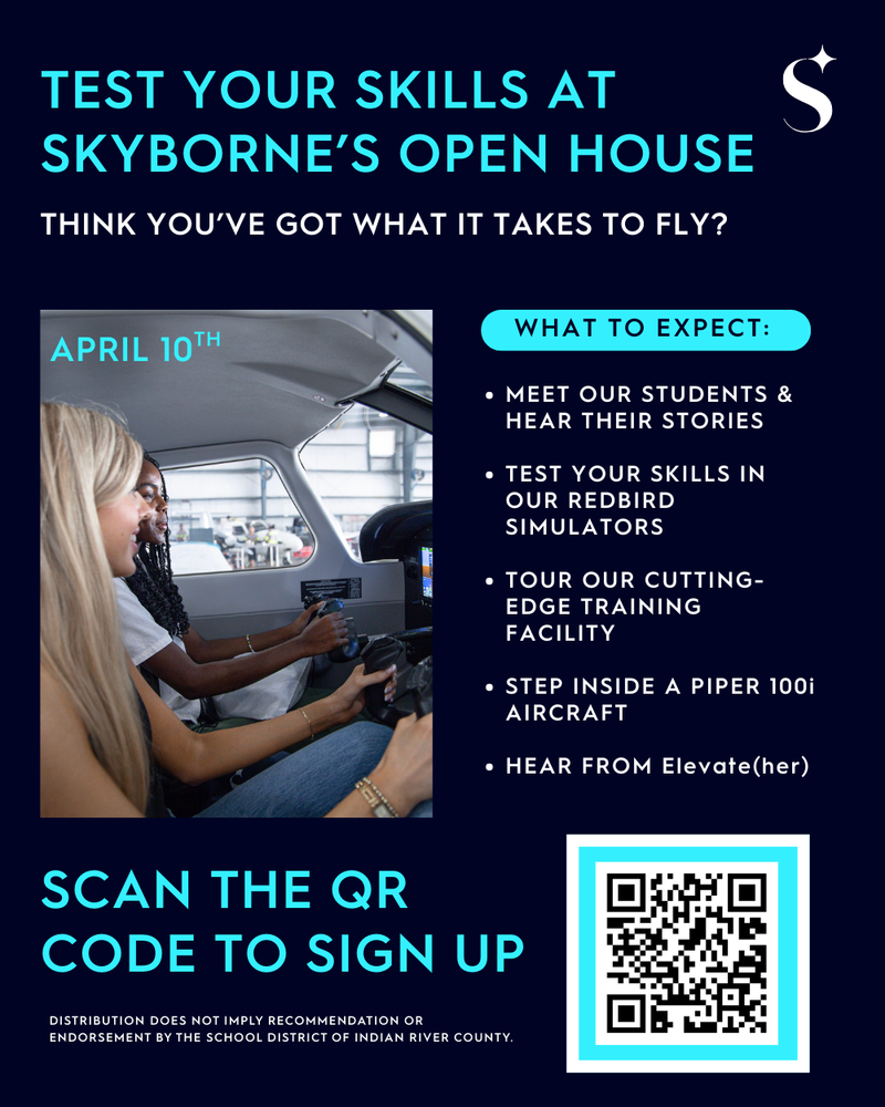 open house Skyborne Airline Academy is having on April 10th.