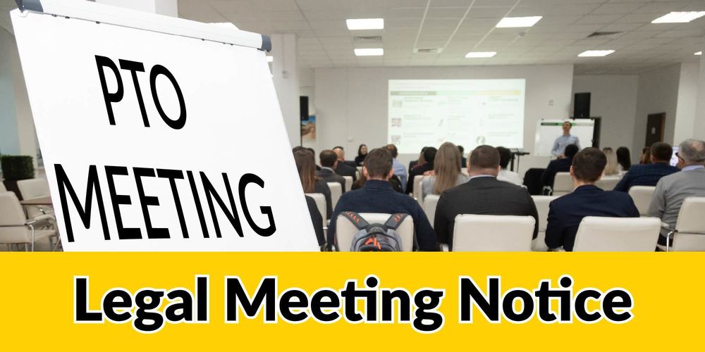 Legal Meeting Notice