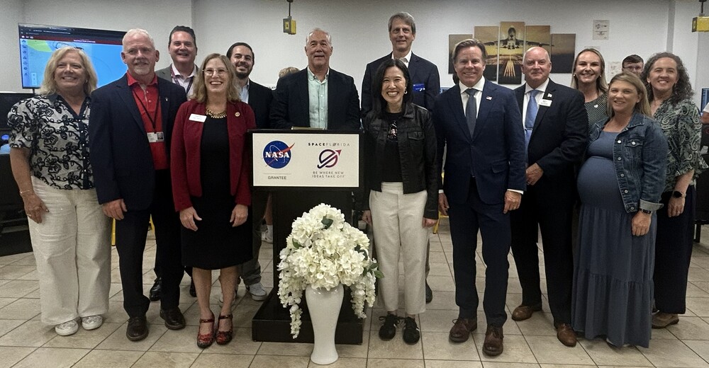 Congressman Haridopolos Visits Merritt Island High School and meets with Board members, NASA and Space Florida