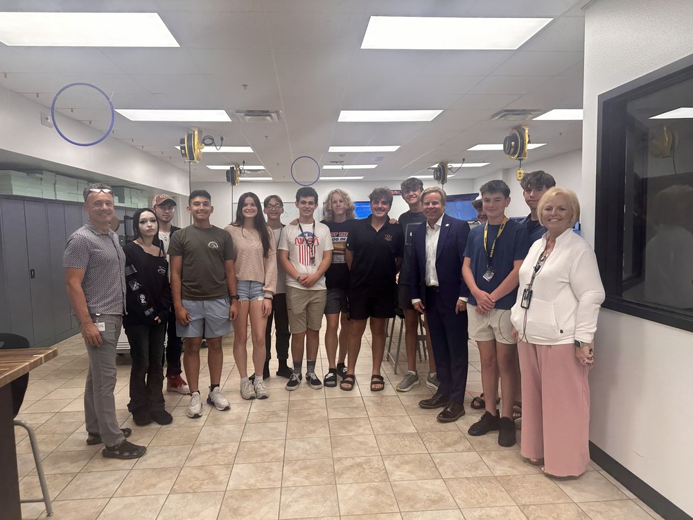 Congressman Haridopolos Visiting Brevard Classrooms