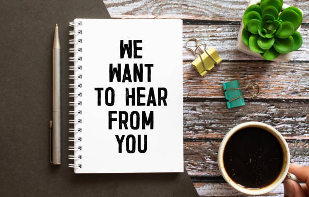 we want to hear from you
