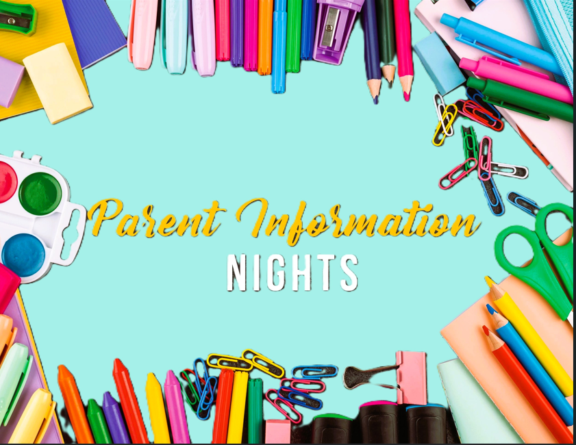 Parent Information Nights