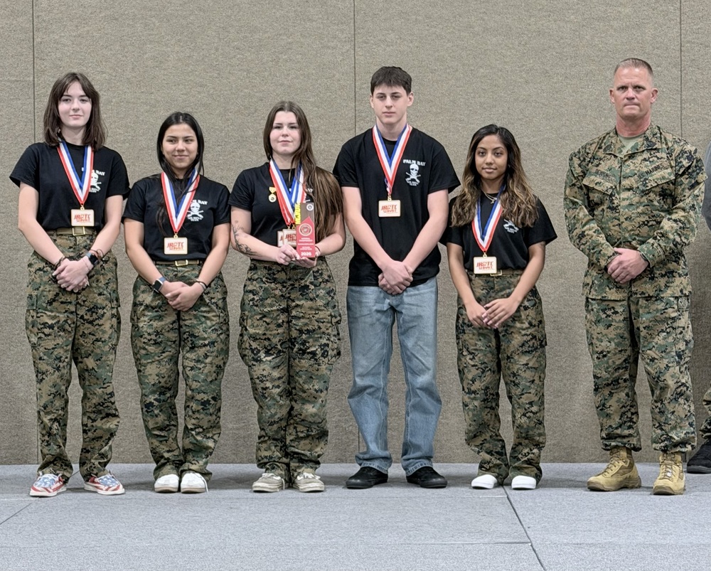 National Champions PBMHS MCJROTC Air Rifle Team