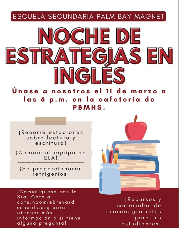English Strategies Night Spanish