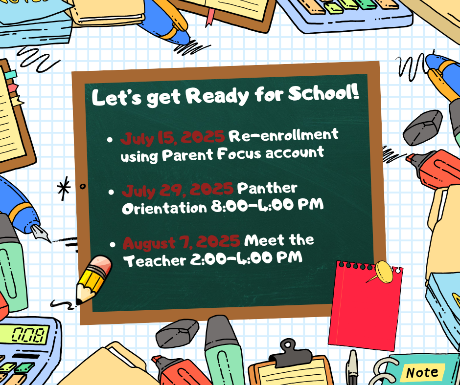 Let’s get Ready for School! 