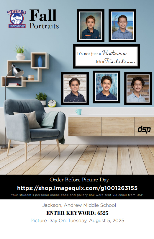 Picture Day during Registration, August 5th