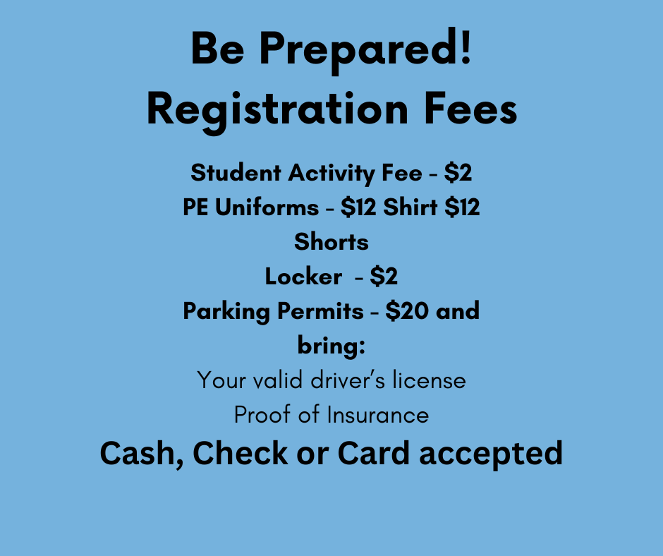 registration fees
