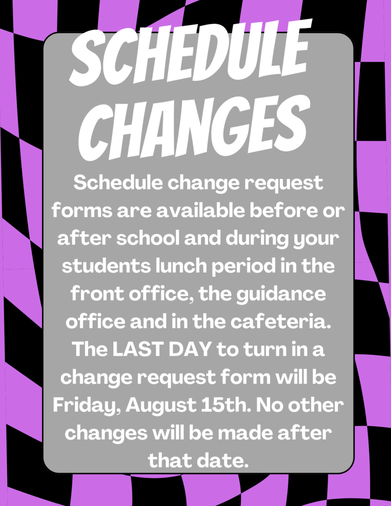 Schedule Changes