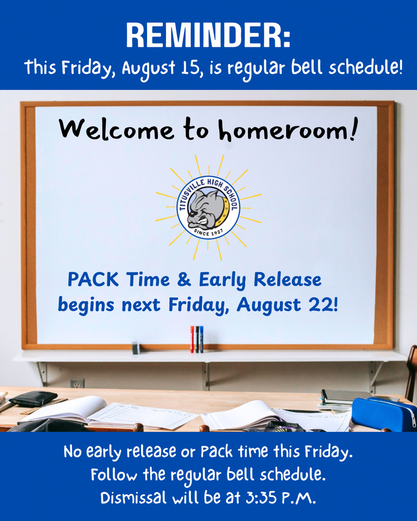 Friday is regular bell schedule