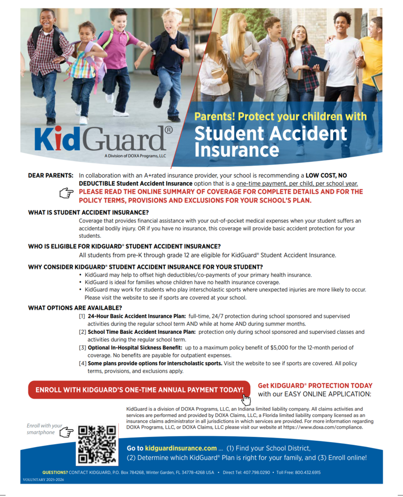 Voluntary Student Insurance