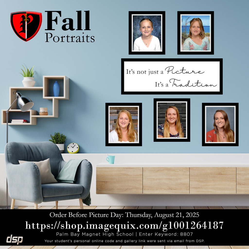 Picture Day is August 21st.  Online with keyword 8807.  Information was sent by DSP to emails.  https://shop.imagequix.com/g1001264187
