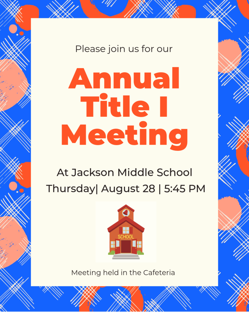 Annual Title 1 Meeting - English