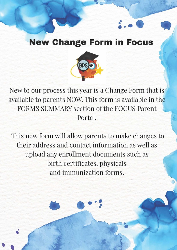 focus chang form
