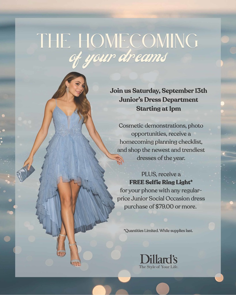 Dress event at Dillards