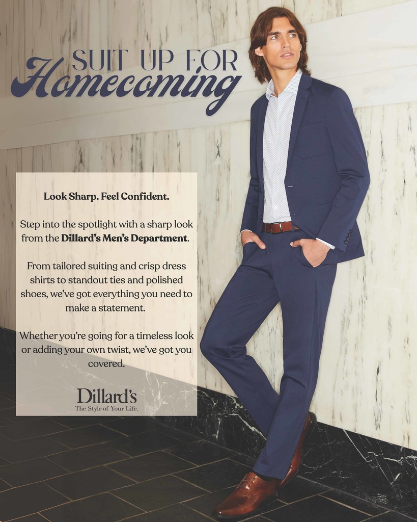 Suit opportunity at Dillard's