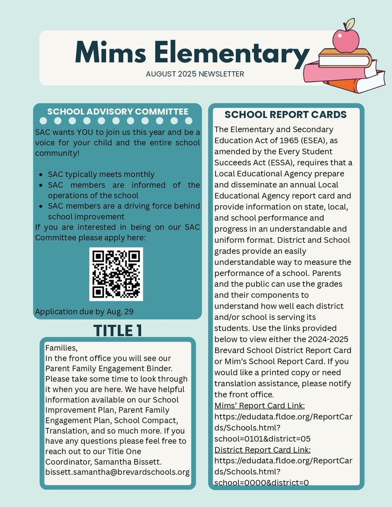 School Report Card Information